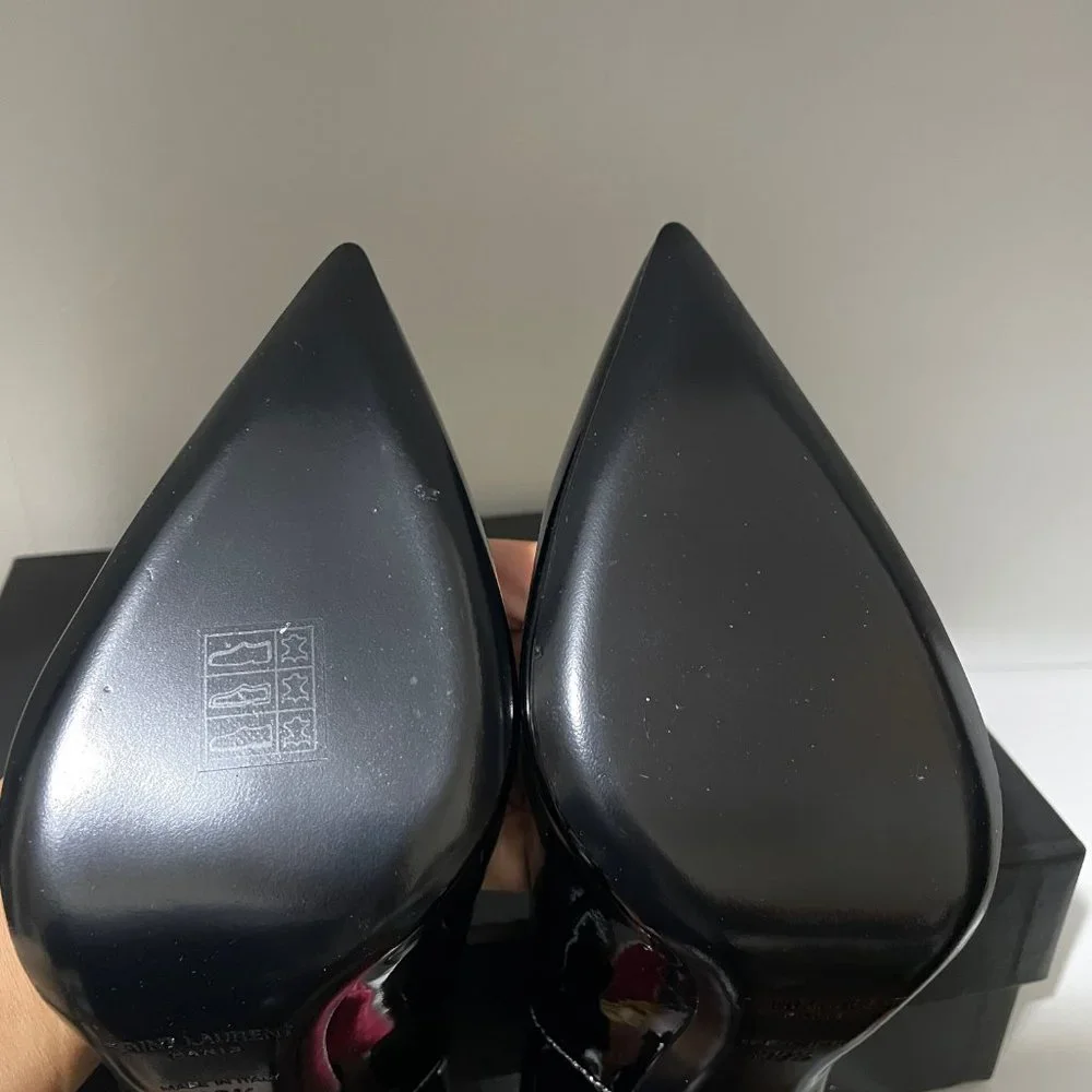 Saint Laurent Opyum Patent Leather Heels - Picture 3 of 5